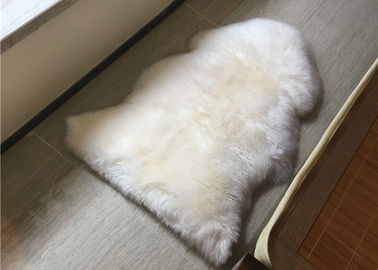 중국 실내 지면 매트를 위한 상아빛 백색 전단 오스트레일리아 양가죽 양탄자 반대로 미끄러짐 협력 업체