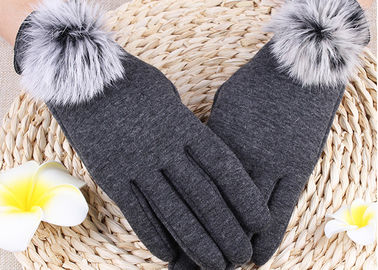 중국 터치스크린 손가락 끝을 가진 겨울 여자 장갑, 휴대폰 사용을 위한 연약한 장갑  협력 업체