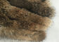 너구리 의복 부속품을 위한 크림 모피 고리, 긴 머리 포도 수확 모피 고리  협력 업체