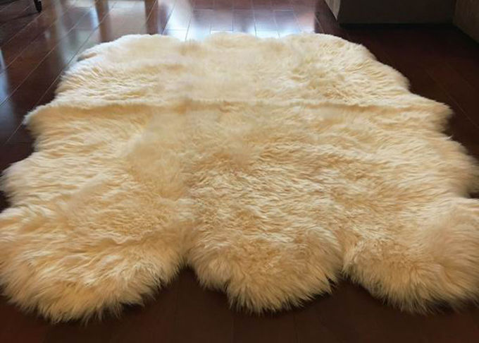 진짜 양가죽 양탄자 자연적인 큰 순수한 새로운 모직 진짜 호주 침실 양탄자