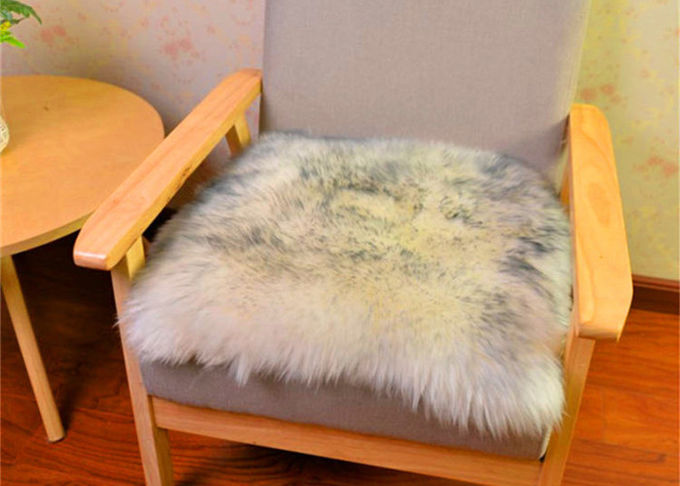소파, 의자 브라운 모피 방석 덮개를 위한 긴 모직 장식적인 베개