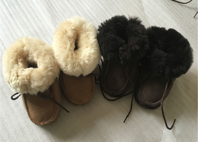 진짜 양가죽 아기 신발, 유아/유아를 위한 겨울 시동