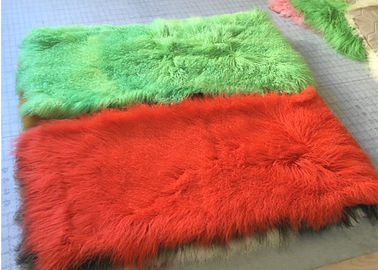 중국 목욕탕 60X120cm의 착색된 양가죽 양탄자에 있는 티베트 연약한 양가죽 양탄자 협력 업체