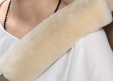 중국 유아, 안락한 양가죽 어깨끈 덮개를 위한 양털 안전 벨트 패드  협력 업체